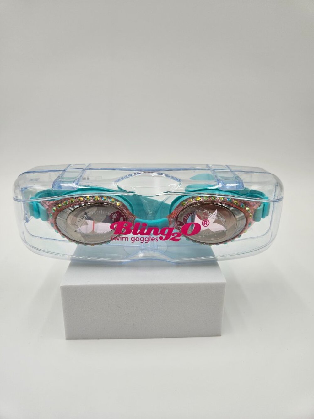 NWT Bling 2.0 Kids Swim Goggles – Blue Sushi